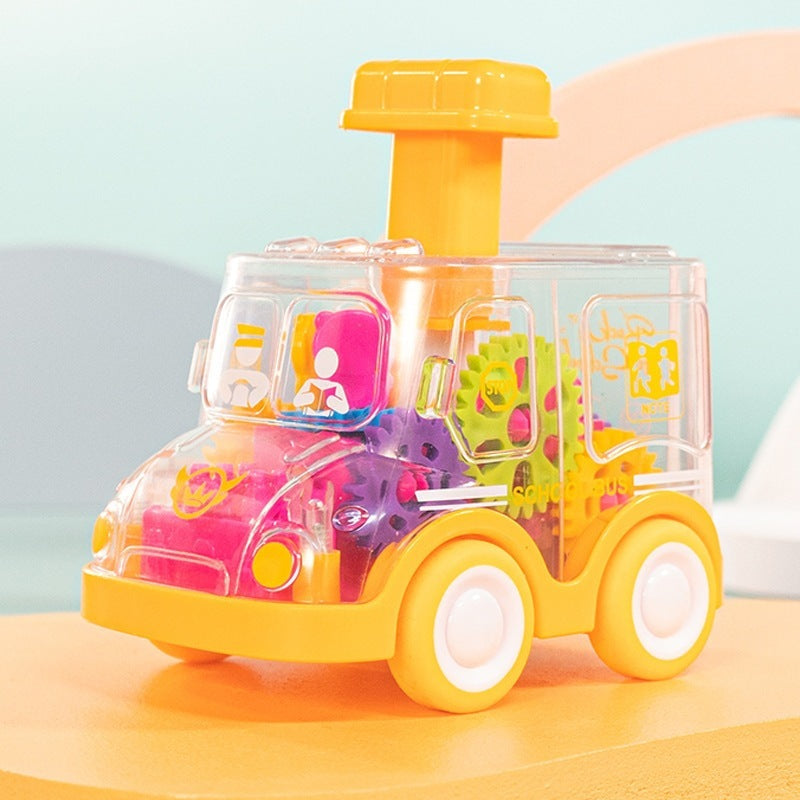 GearGlide™ Transparent Gear Adventure Car