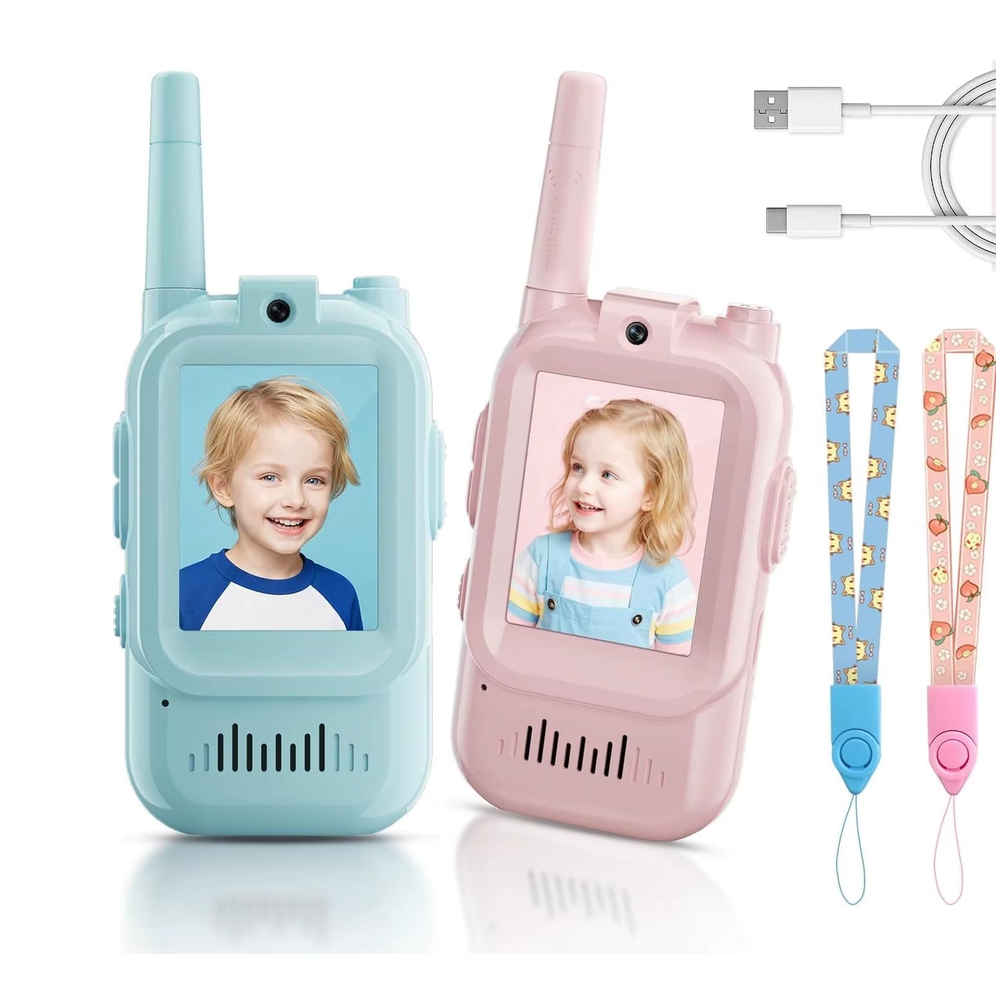 KidzConnect™ Visual Video Walkie-Talkies