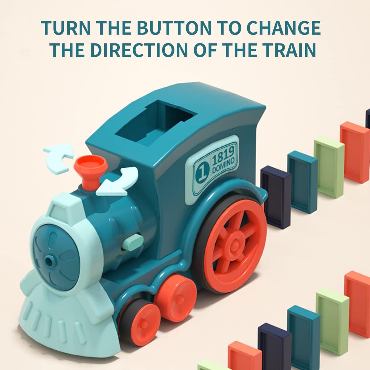 TumbleTrail™ – Interactive Domino Train