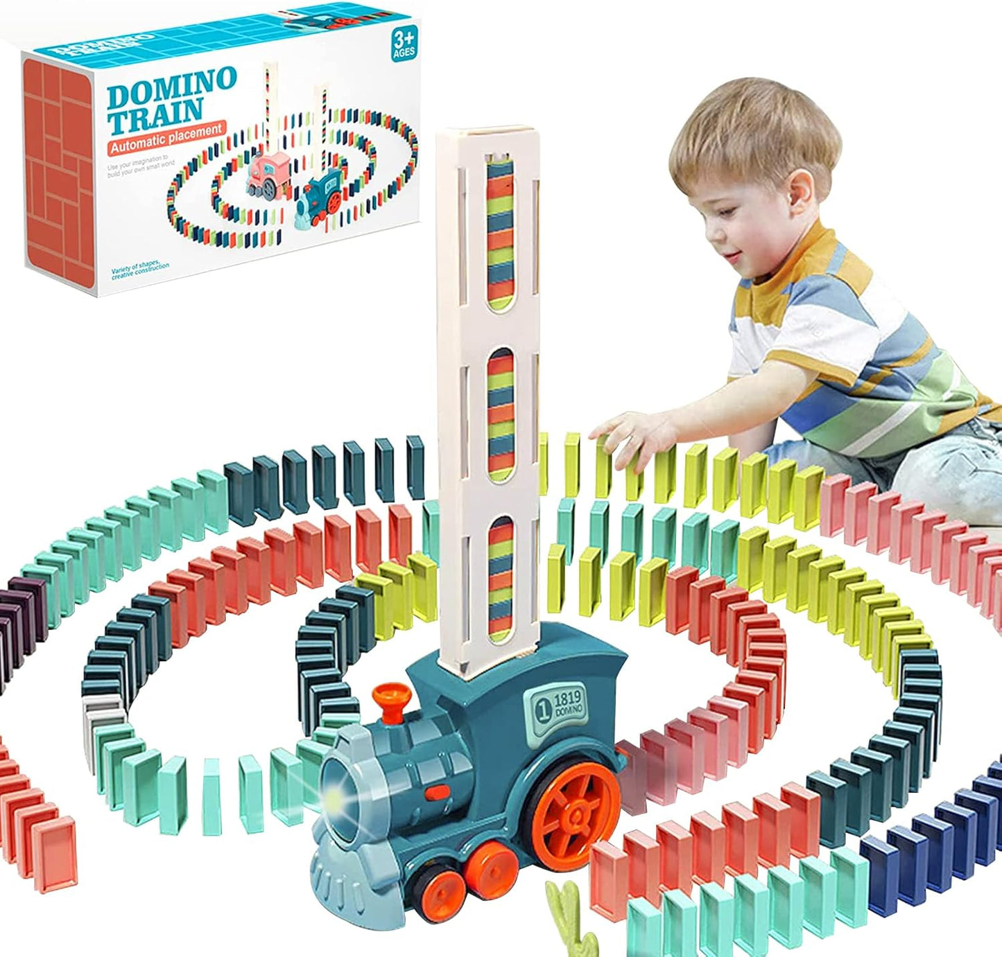 TumbleTrail™ – Interactive Domino Train