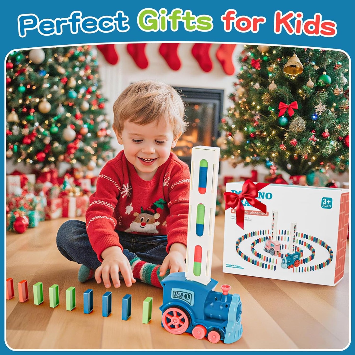 TumbleTrail™ – Interactive Domino Train